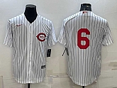 Men's Cincinnati Reds #6 Jonathan India 2022 White Field of Dreams Stitched Baseball Jersey,baseball caps,new era cap wholesale,wholesale hats